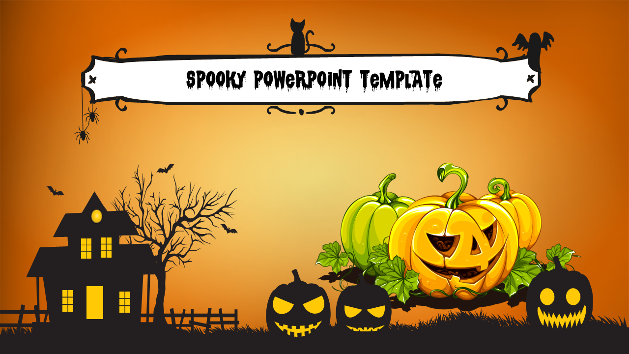 Spooky powerpoint template